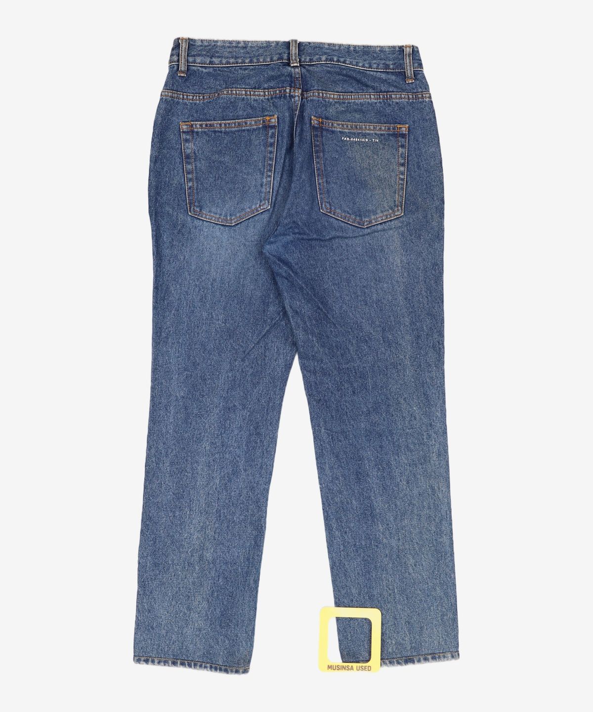 페이탈리즘(FATALISM) #0212 Orient blue straight fit 46