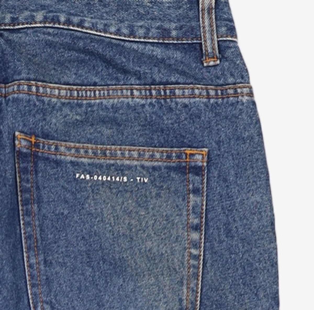 페이탈리즘(FATALISM) #0212 Orient blue straight fit 46
