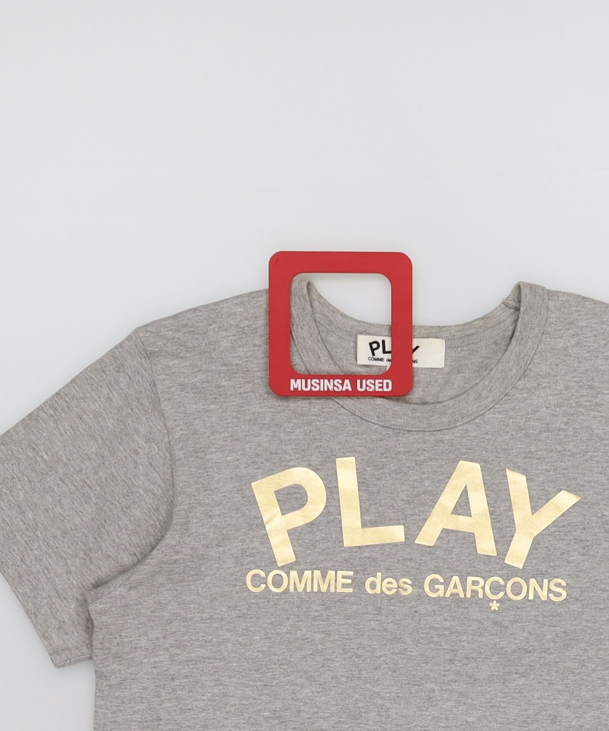 꼼데가르송 플레이(COMME DES GARCONS PLAY) 반소매 티셔츠 L