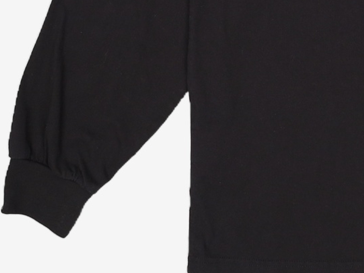 디스이즈네버댓(THISISNEVERTHAT) Flower Collage L/S Tee Black L