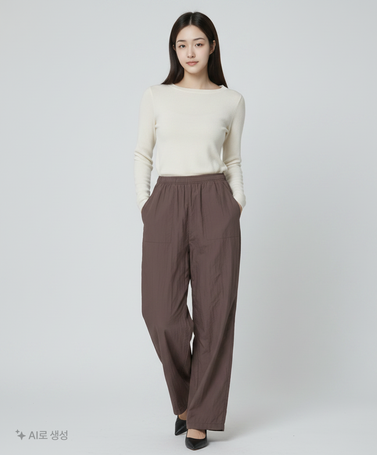 스파오(SPAO) 화섬 롱 와이드 SPTCA38G94 M