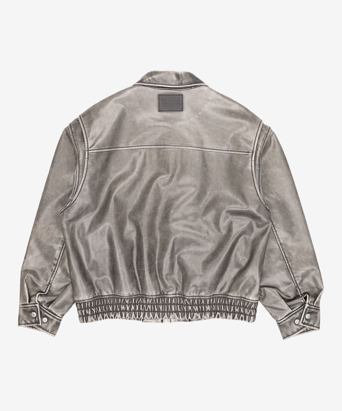 마리떼 프랑소와 저버(MARITHÉ + FRANҪOIS GIRBAUD) VINTAGE WASHED LEATHER BLOUSON black M