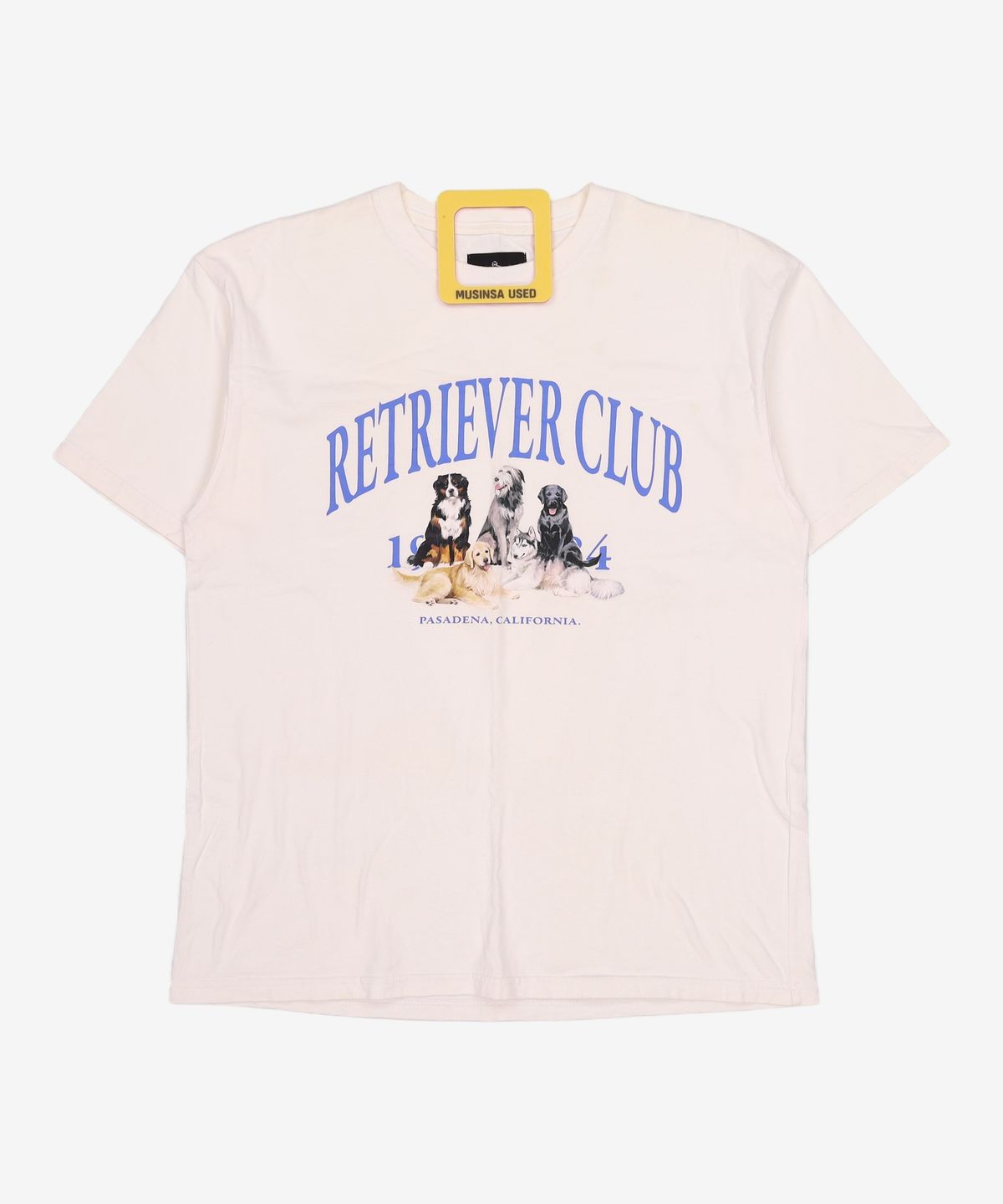 리트리버클럽(RETRIEVER CLUB) 반소매 티셔츠 M