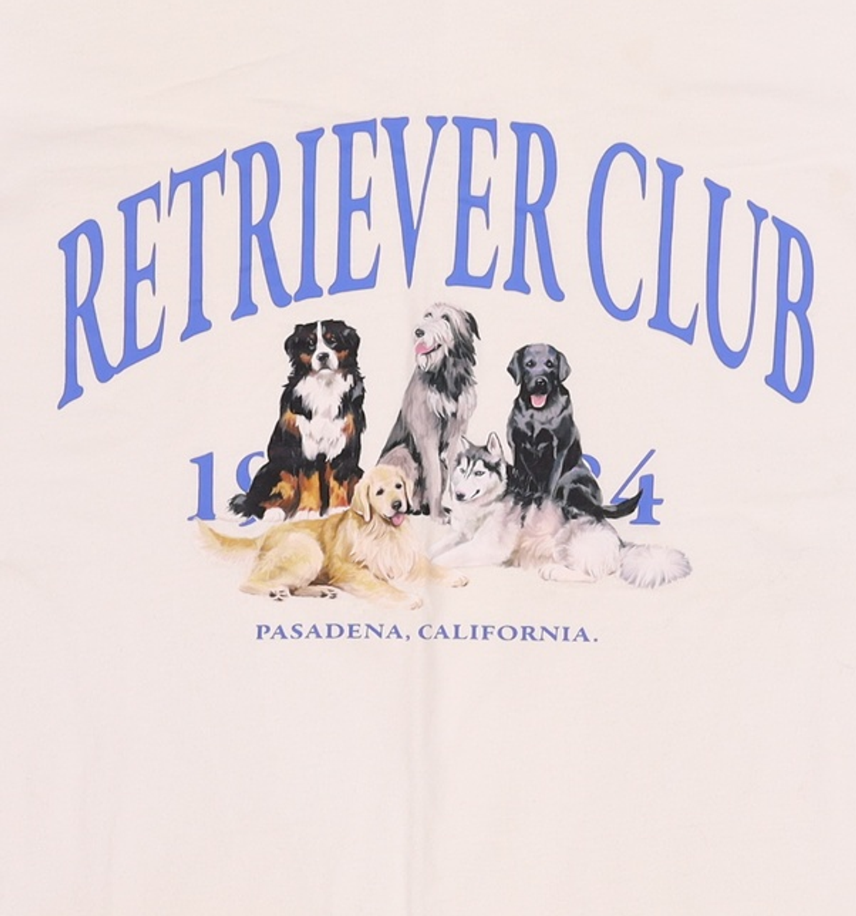 리트리버클럽(RETRIEVER CLUB) 반소매 티셔츠 M