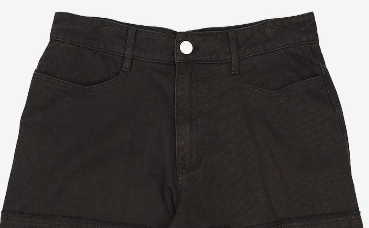 노매뉴얼(NOMANUAL) R.D WIDE CARGO PANTS - BLACK M