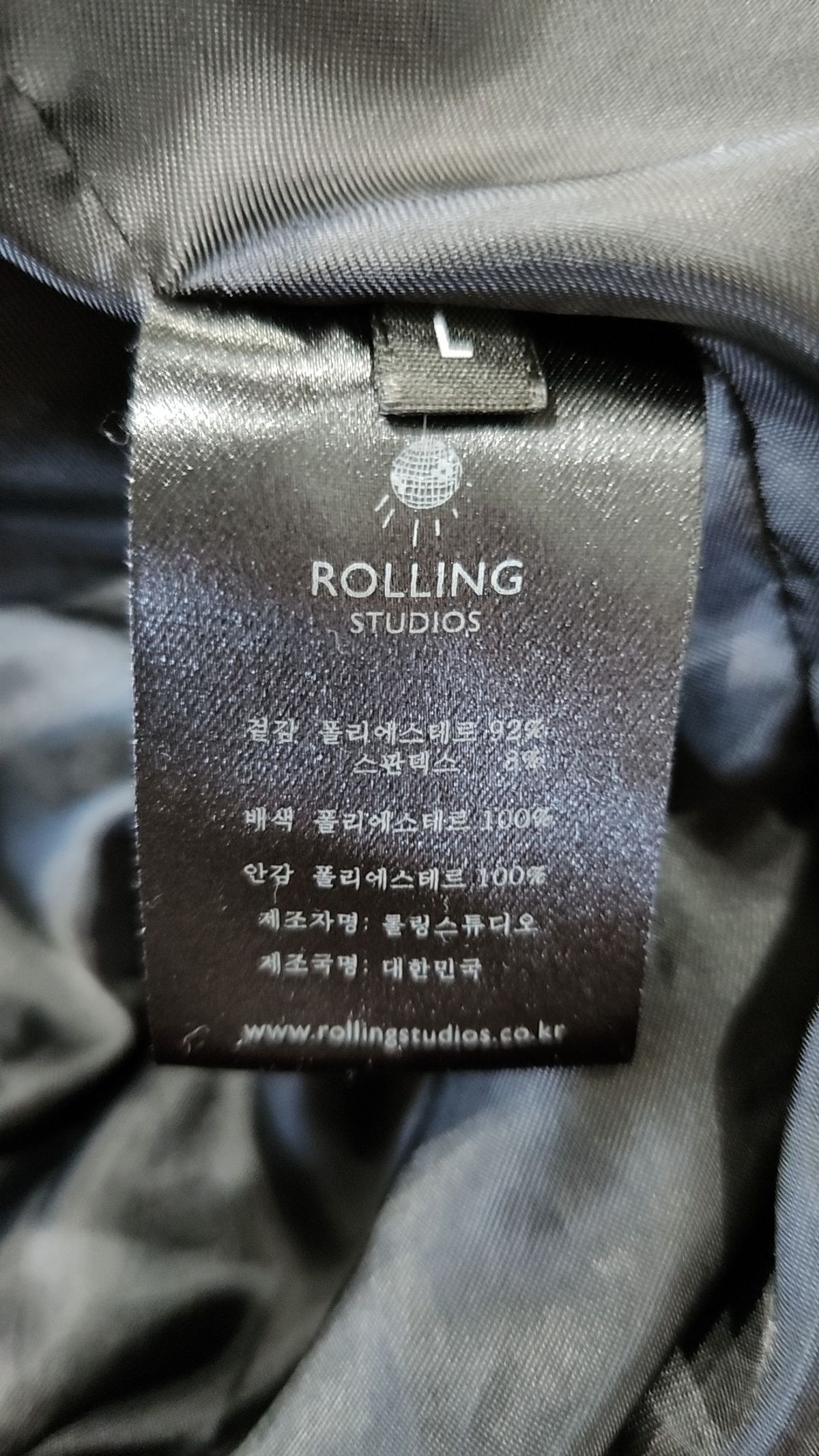 롤링스튜디오(ROLLINGSTUDIOS) 스타디움 재킷 L