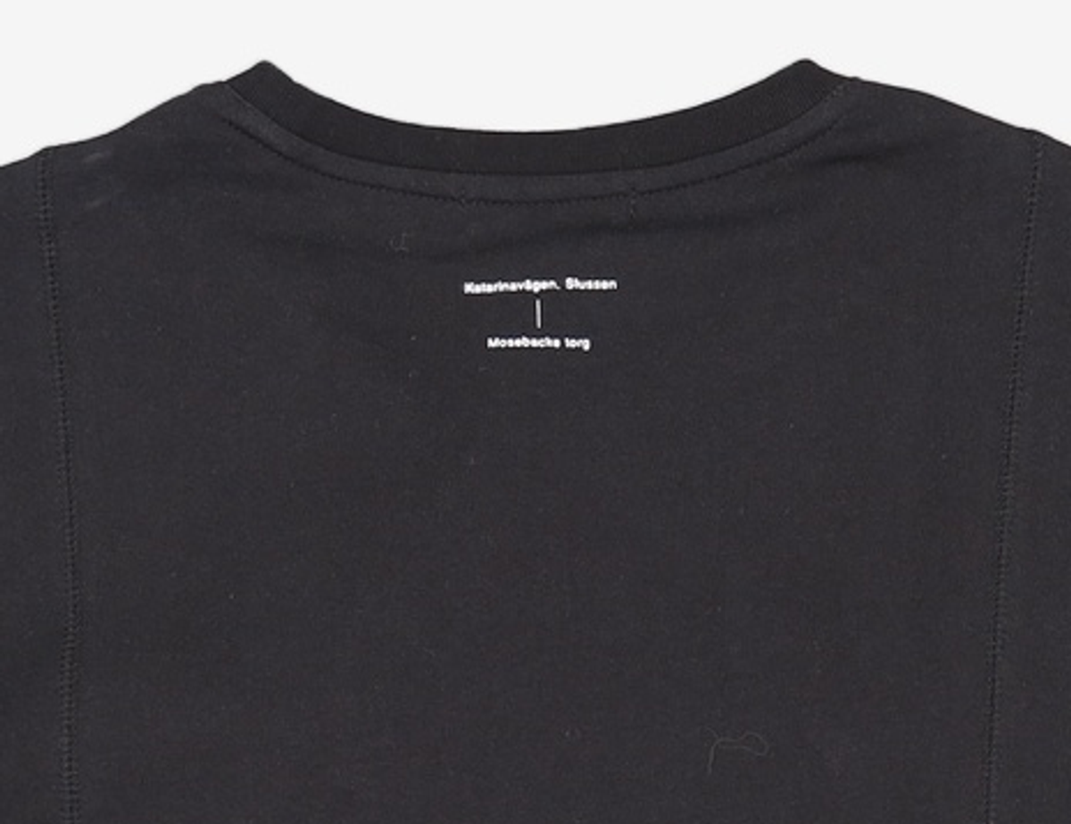 메종미네드(MAISON MINED) CAMERATA PATCH LONG SLEEVE BLACK M