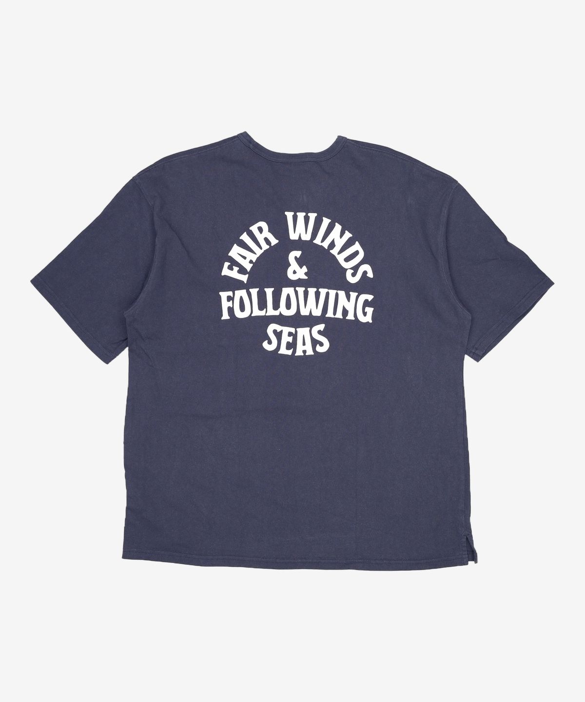 프리즘웍스(FRIZMWORKS) FAIR WINDS & FOLLOWING SEAS TEE _ NAVY XL