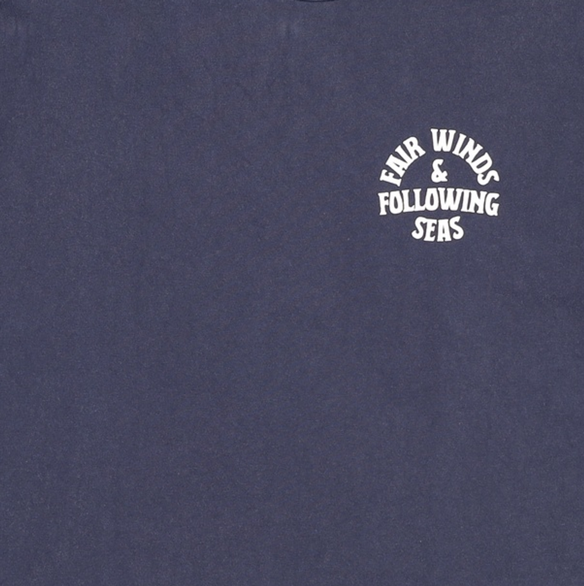 프리즘웍스(FRIZMWORKS) FAIR WINDS & FOLLOWING SEAS TEE _ NAVY XL