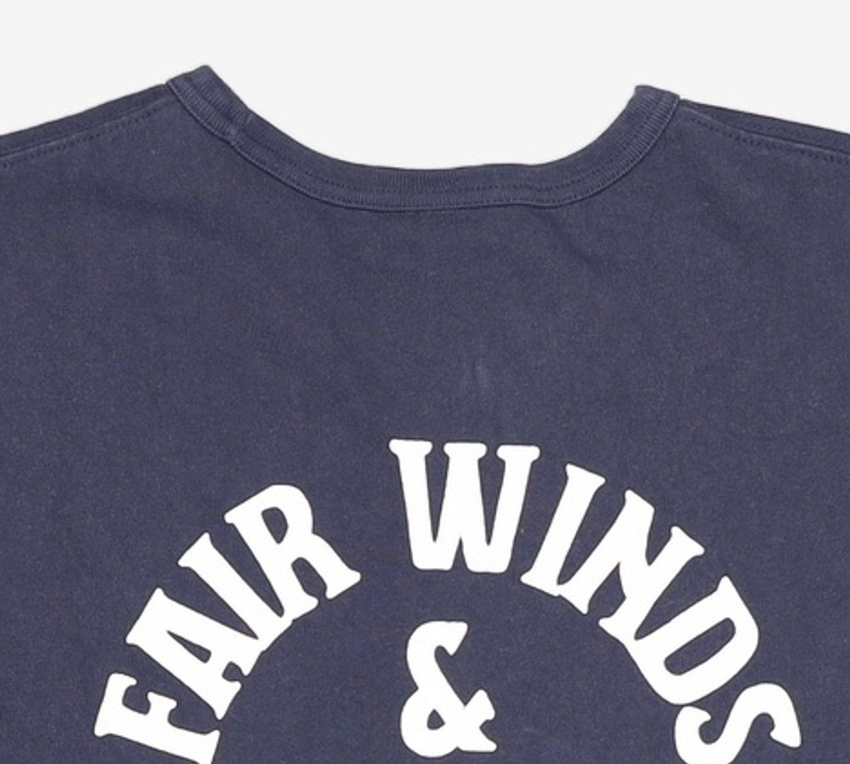 프리즘웍스(FRIZMWORKS) FAIR WINDS & FOLLOWING SEAS TEE _ NAVY XL