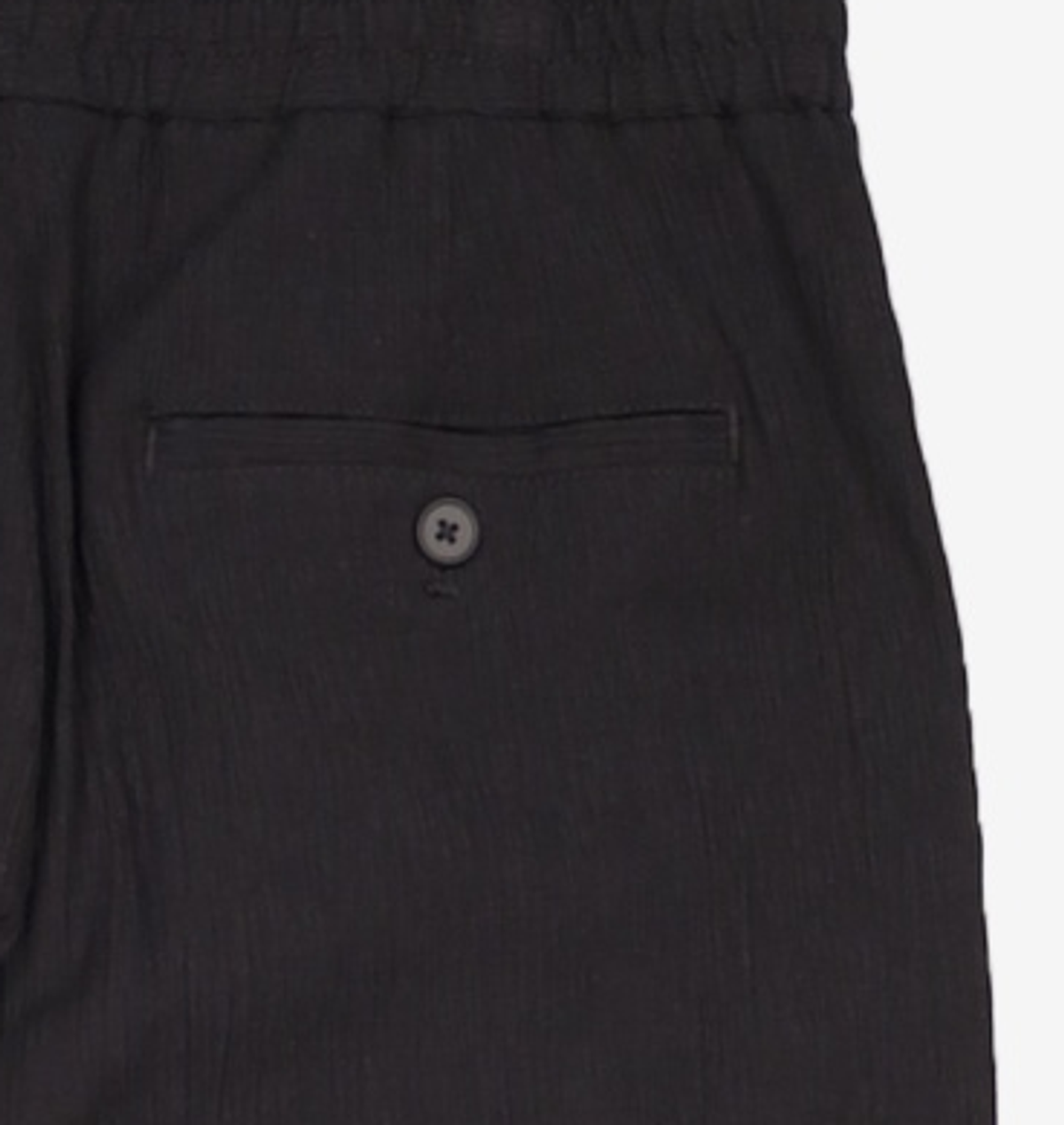 티엔지티(TNGT) Kinoshita Seersucker Wide Fit Pants (Black) TNPA5E208BK 82