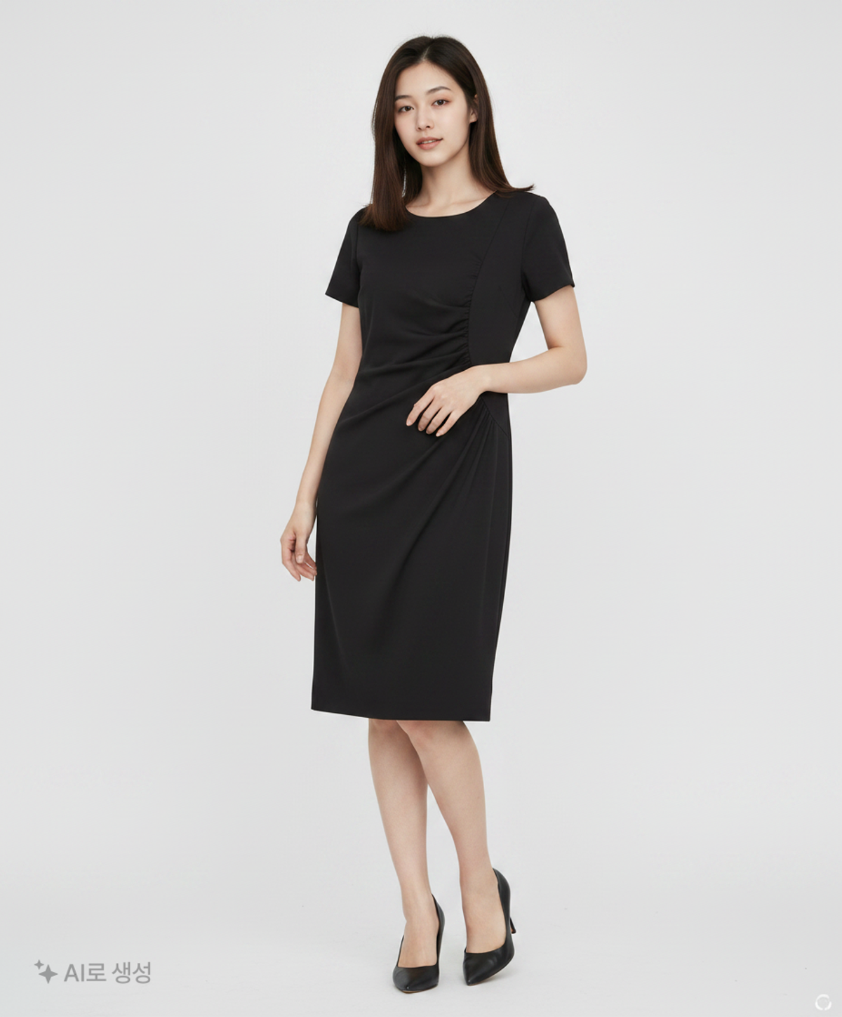 올리비아 하슬러(OLIVIA HASSLER) 미디 원피스 90