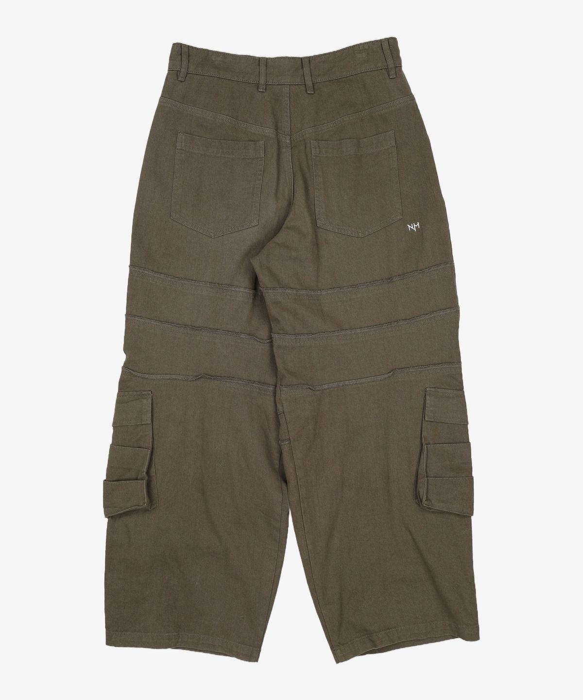 노매뉴얼(NOMANUAL) R.D WIDE CARGO PANTS - BLACK M