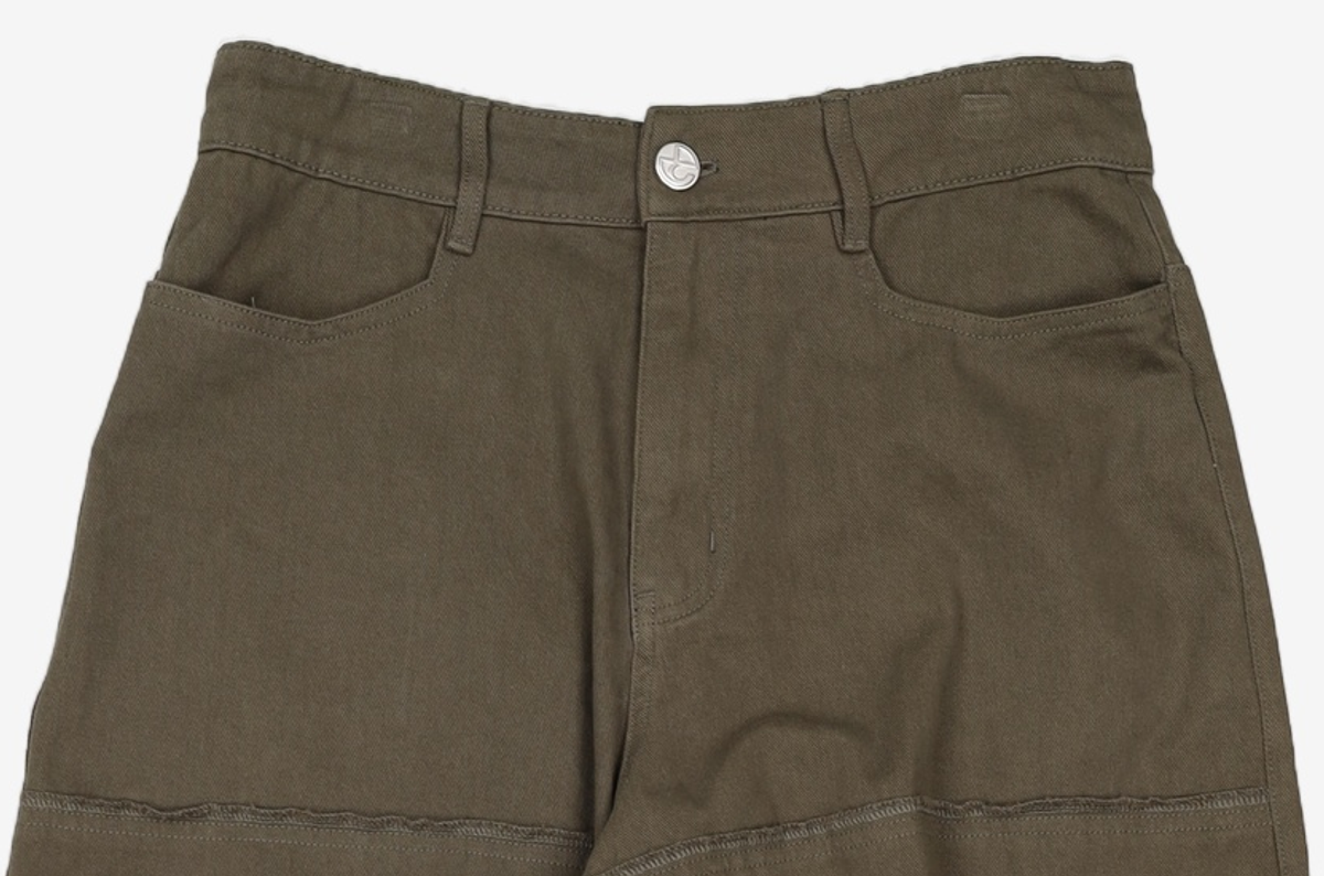 노매뉴얼(NOMANUAL) R.D WIDE CARGO PANTS - BLACK M