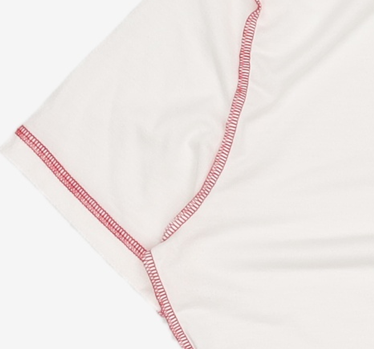 나이키(NIKE) 스포츠웨어 칠 니트 슬림 크롭 티셔츠 W - 화이트:라이트 크림슨 / HJ6529-100 90