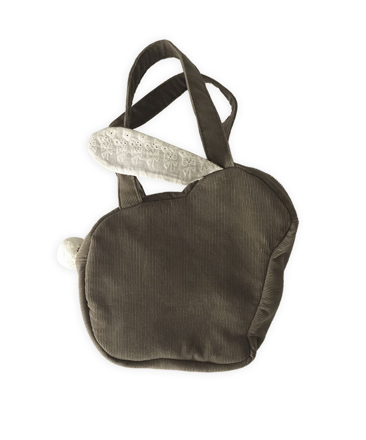 럽유이디엇(LOVEYOUIDIOT) Bunny Bag - Khaki Brown