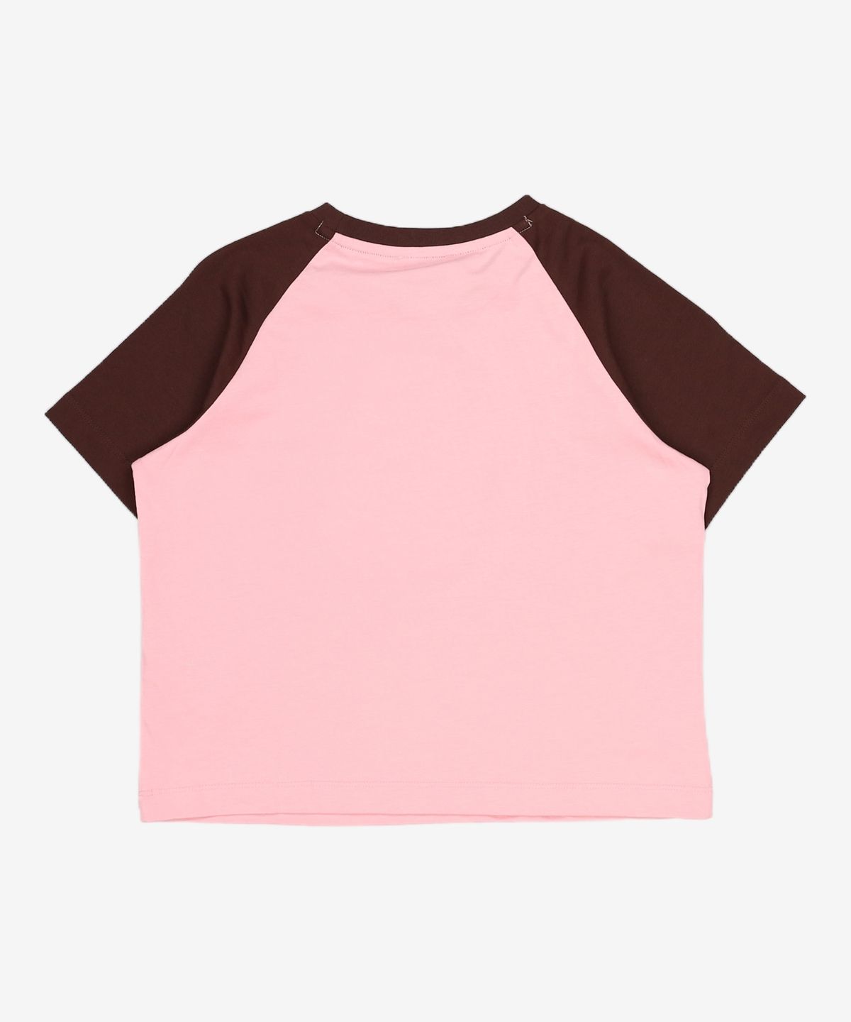 마리떼 프랑소와 저버(MARITHÉ + FRANҪOIS GIRBAUD) W REGULAR LOGO RAGLAN CROP TEE pink S