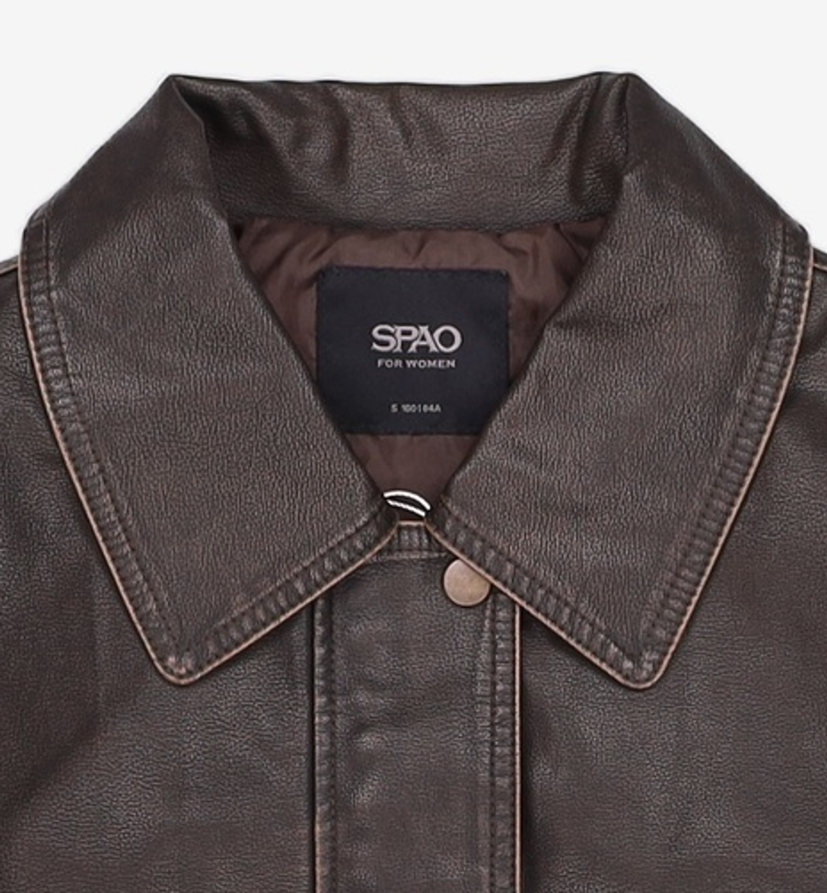 스파오(SPAO) 레더/라이더스 재킷 S
