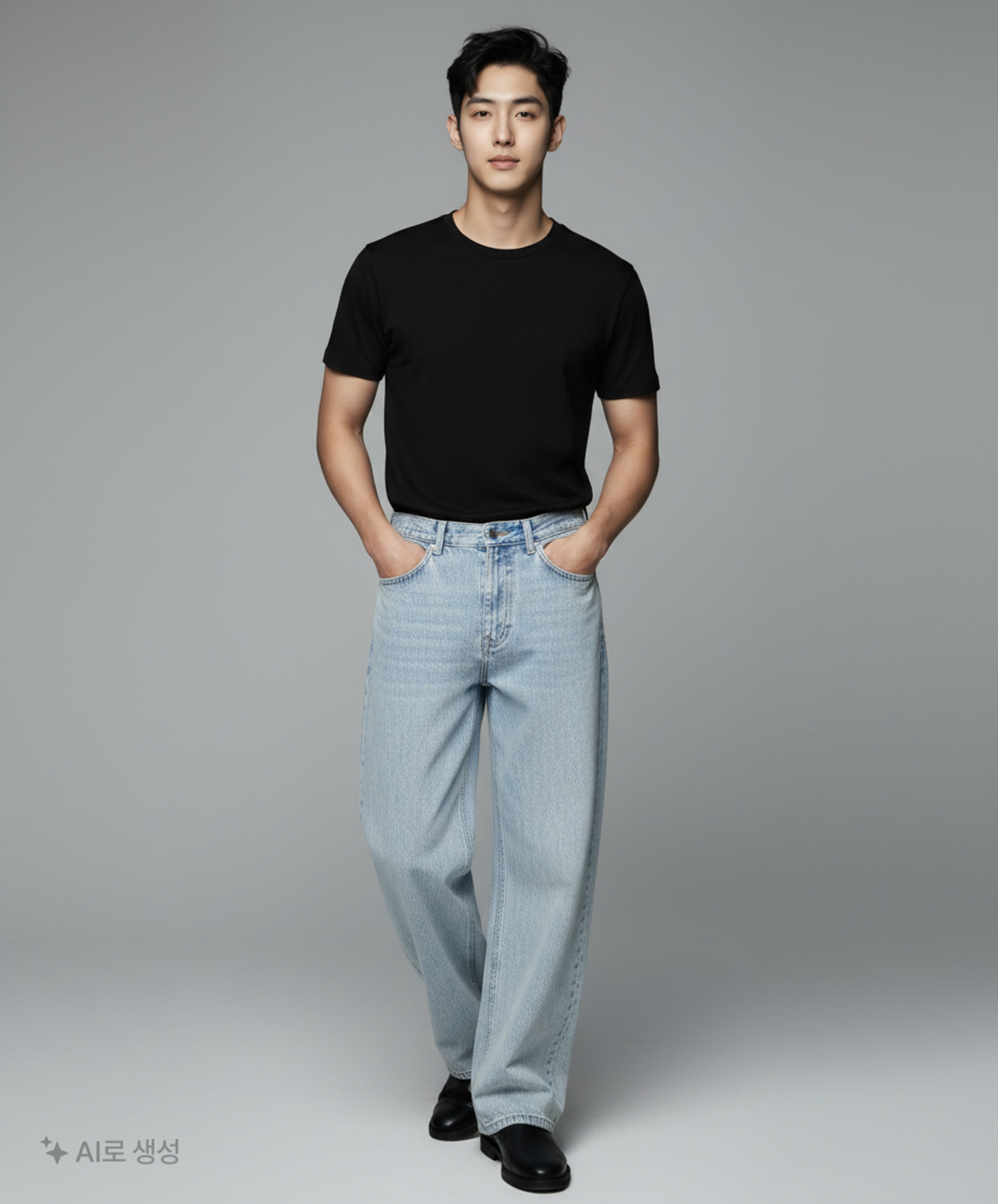 하이파이펑크(HIFIFNK) 청/데님 팬츠 M