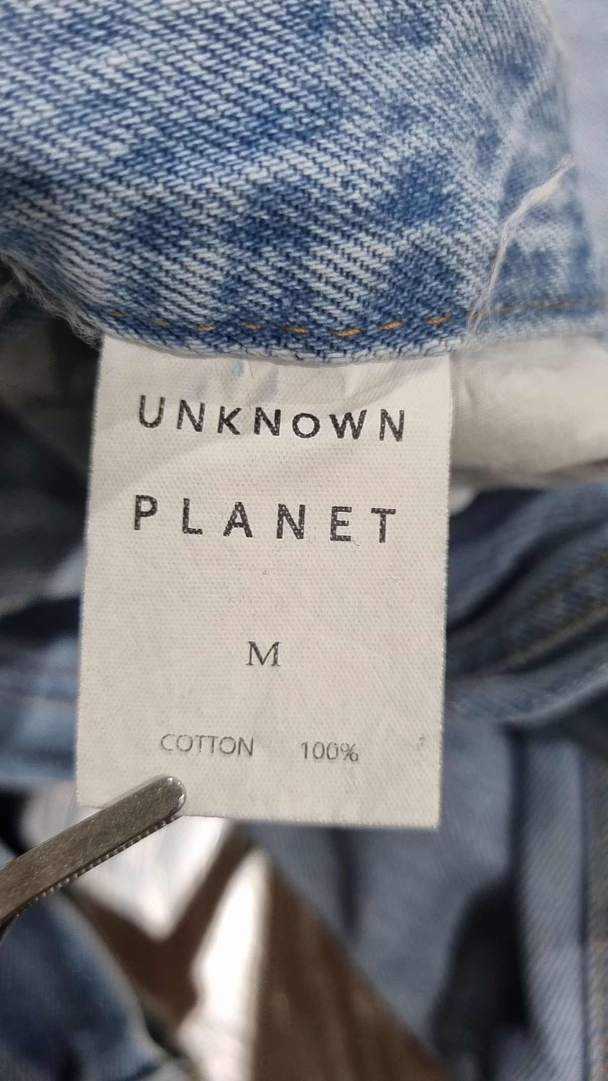 언노운 플라넷(UNKNOWN PLANET) 청/데님 팬츠 M