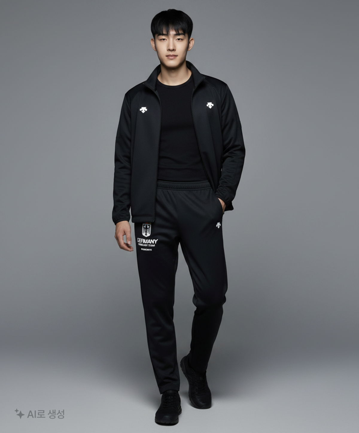 데상트(DESCENTE) 남성 독일레플리카 냉감 플리스 팬츠 (S8321RFP22) XS