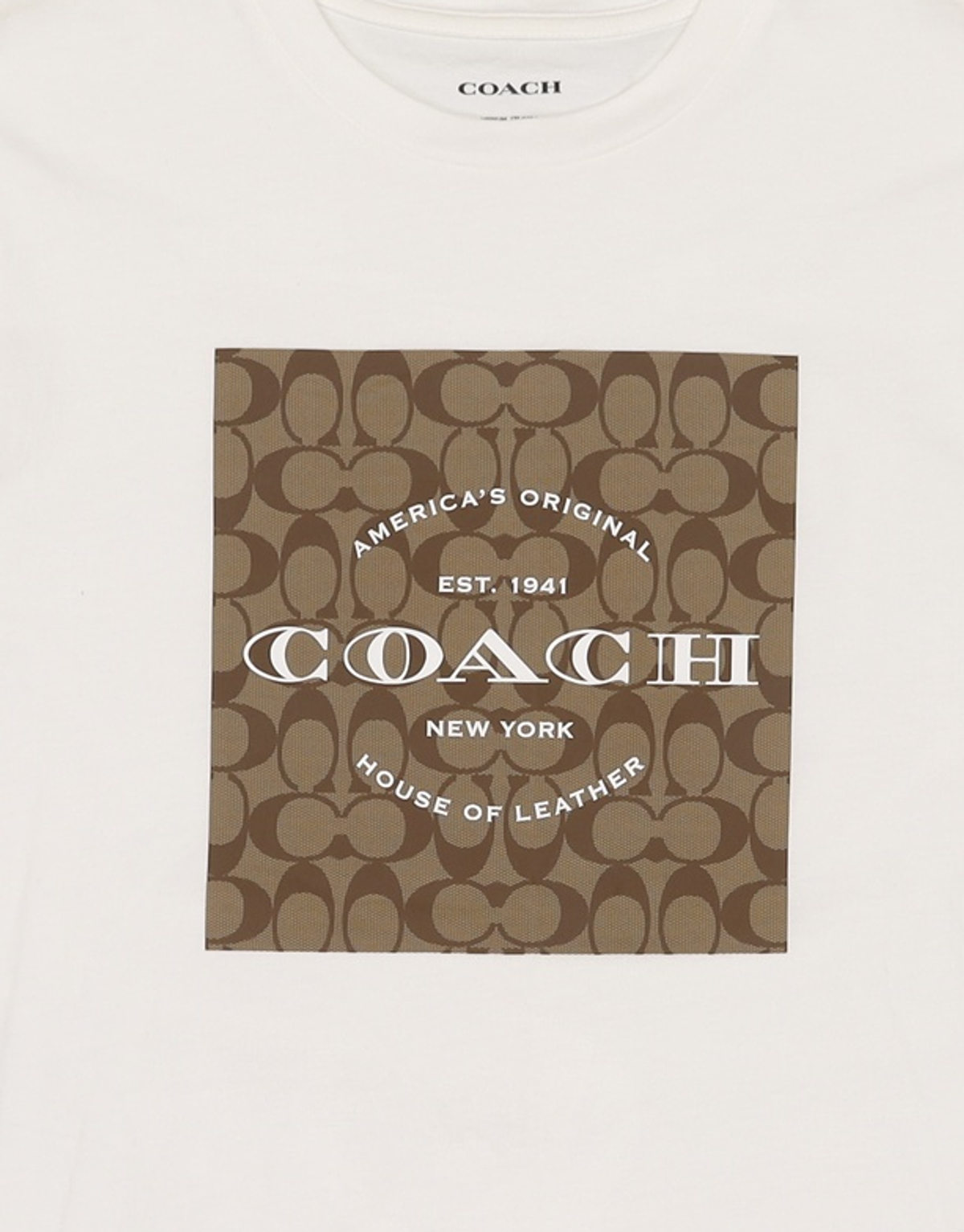 코치(COACH) 반소매 티셔츠 L