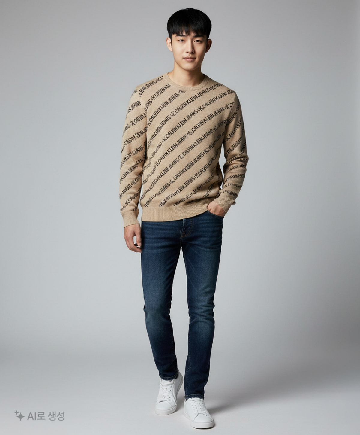 캘빈클라인 진(CALVIN KLEIN JEANS) 니트/스웨터 100