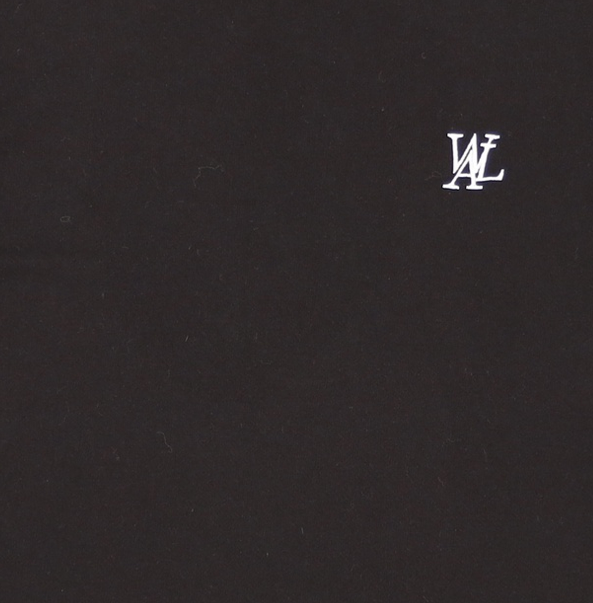 우알롱(WOOALONG) OG Basic T-shirt - BLACK S