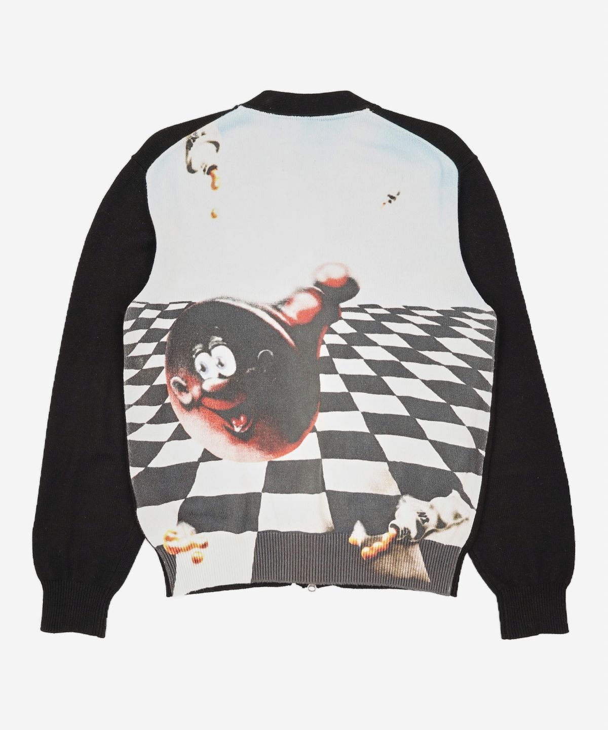 디스이즈네버댓(THISISNEVERTHAT) Chess Zip Cardigan Black S