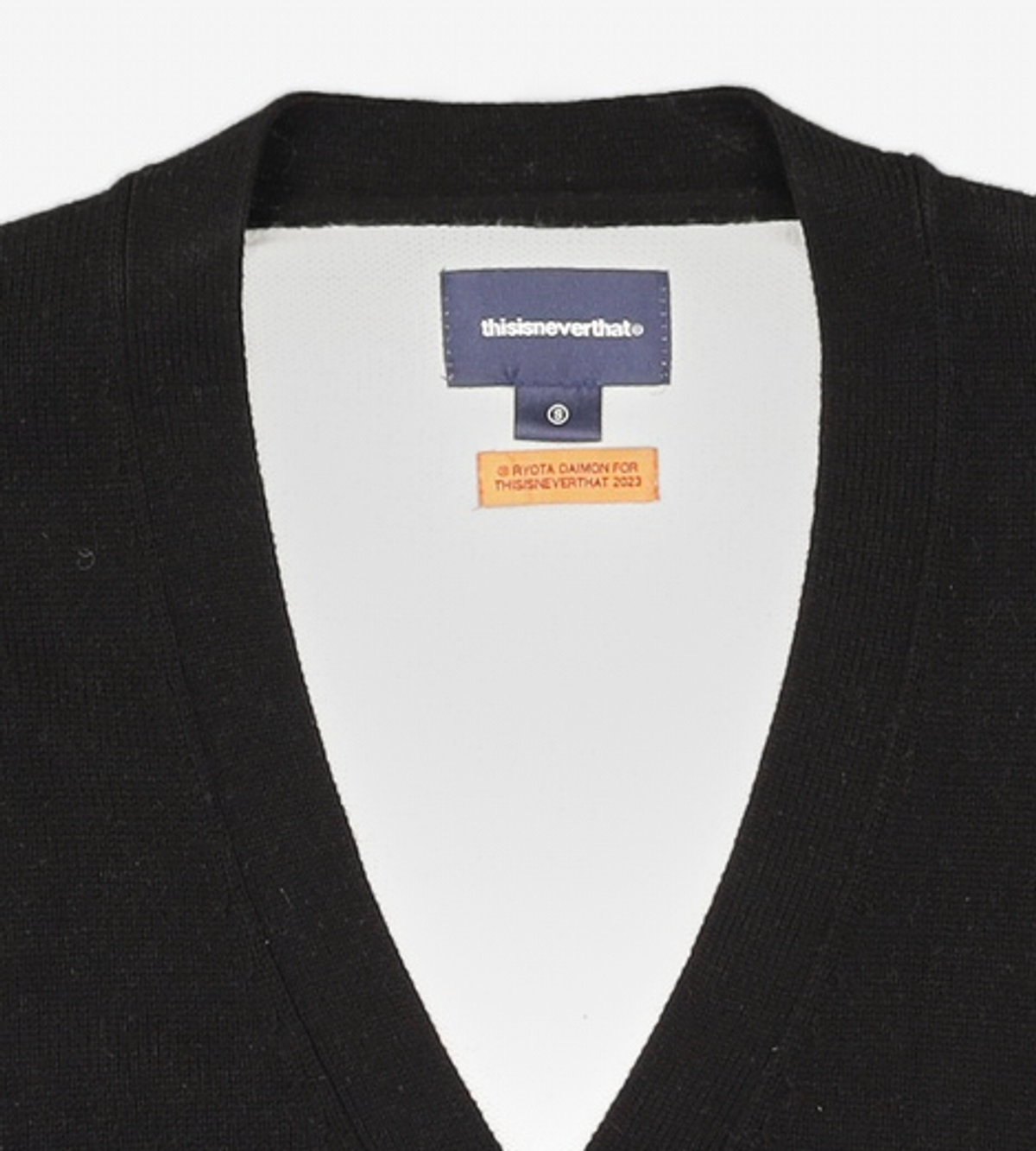 디스이즈네버댓(THISISNEVERTHAT) Chess Zip Cardigan Black S