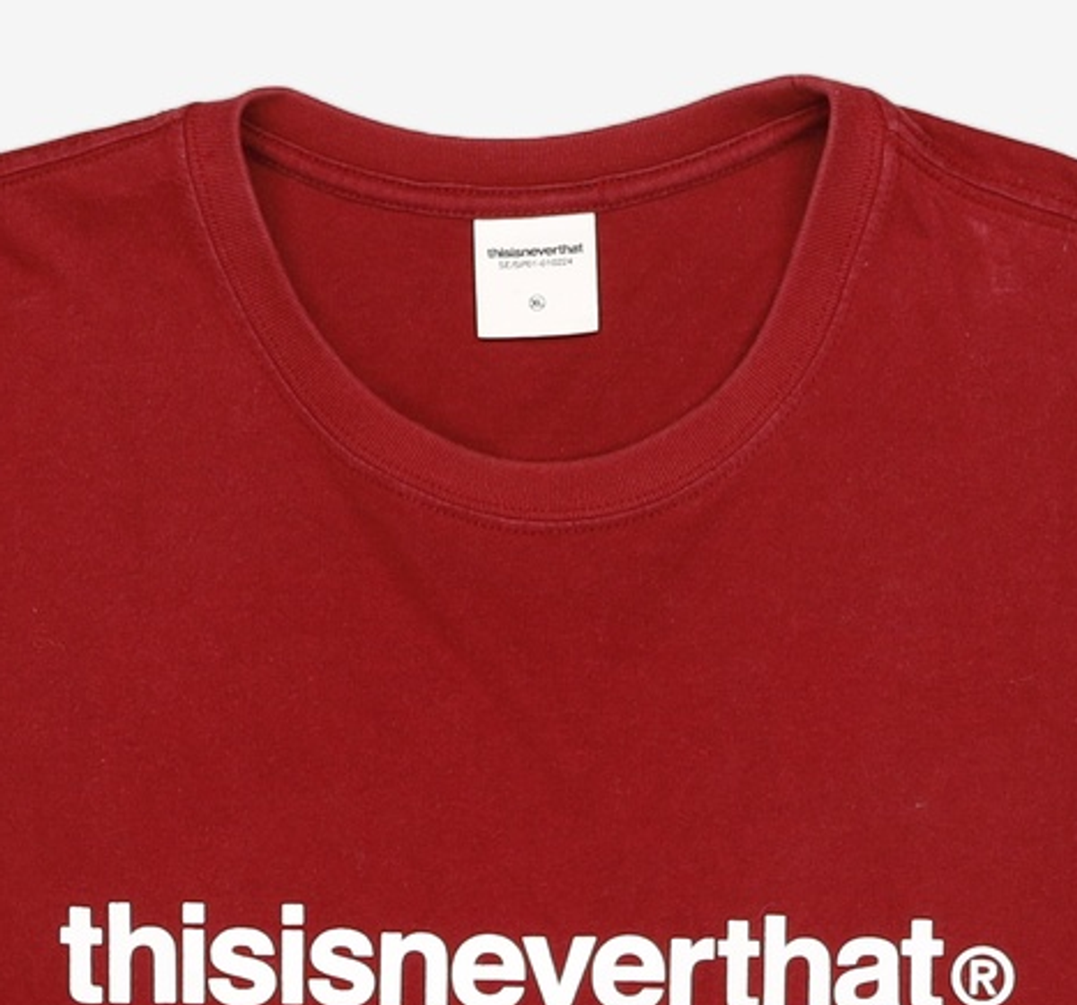 디스이즈네버댓(THISISNEVERTHAT) 반소매 티셔츠 XL