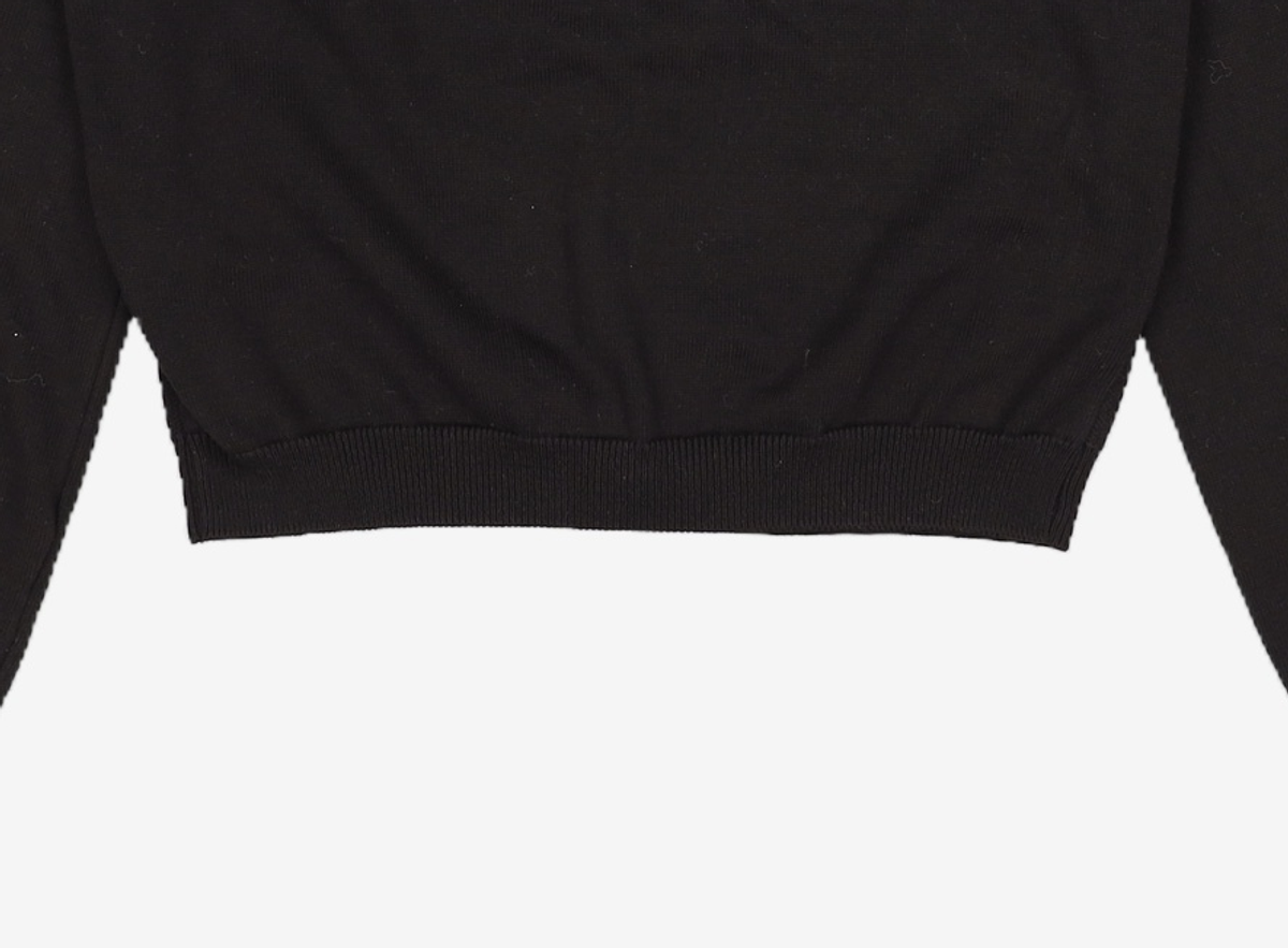 오헤시오(OHESHIO) dot two tone cardigan (charcoal) FREE