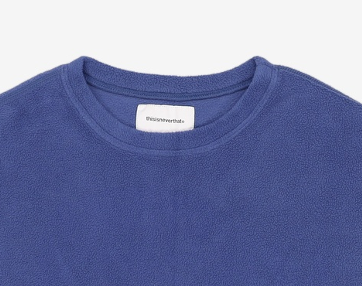 디스이즈네버댓(THISISNEVERTHAT) Fleece Crew Blue L