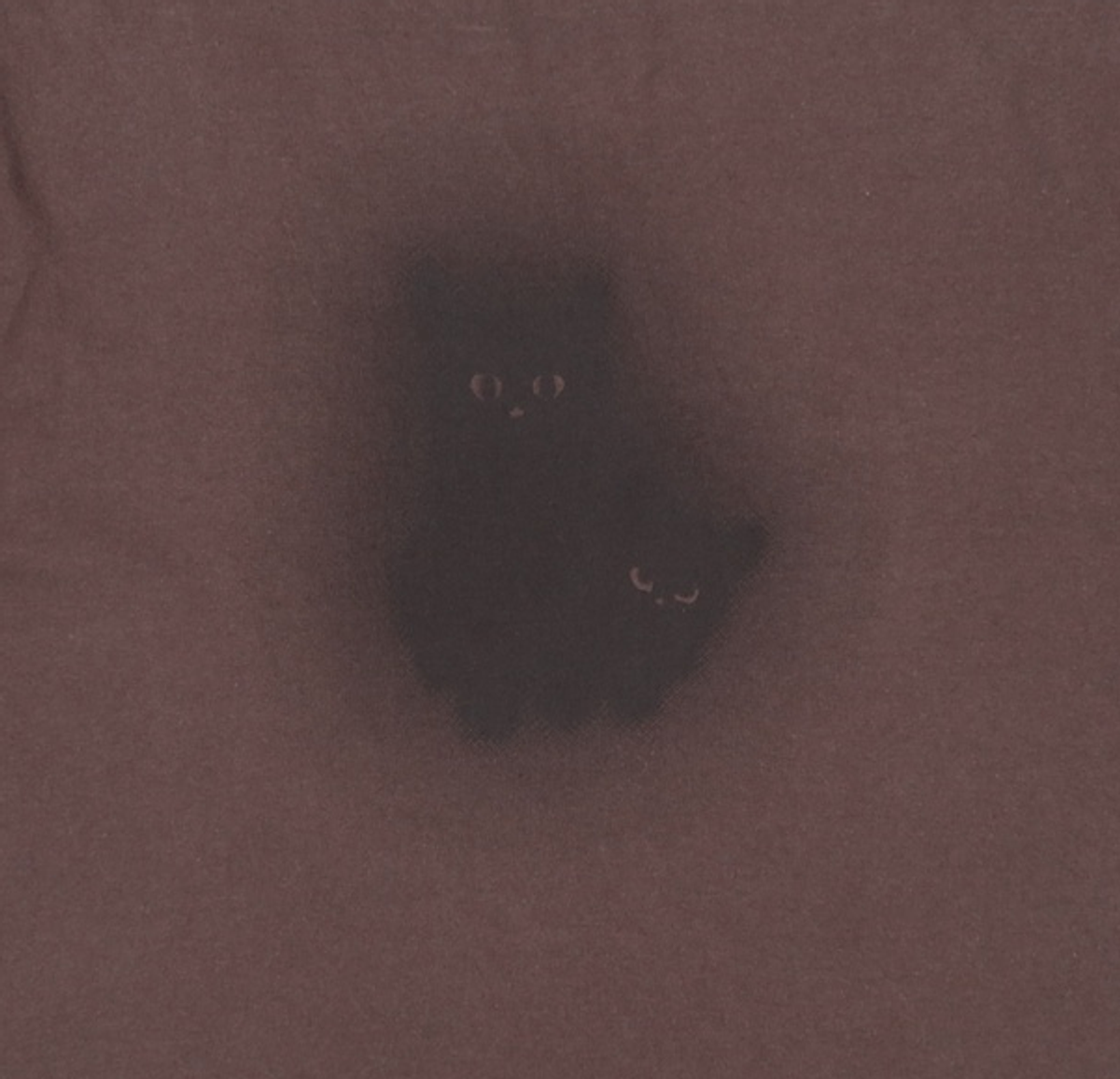 해칭룸(HATCHINGROOM) Ghost Cat Tee Charcoal 3