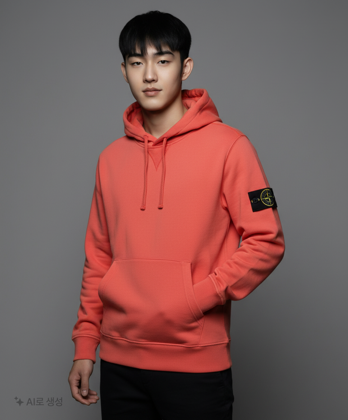 스톤아일랜드(STONE ISLAND) 후드 티셔츠 S