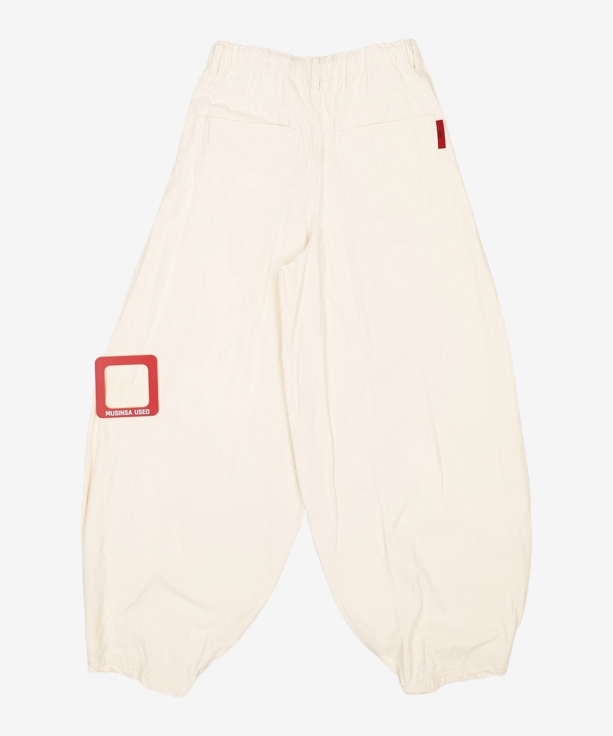 기철(KICHUL) EASY OR EASY BALLOON PANTS (IVORY) XS