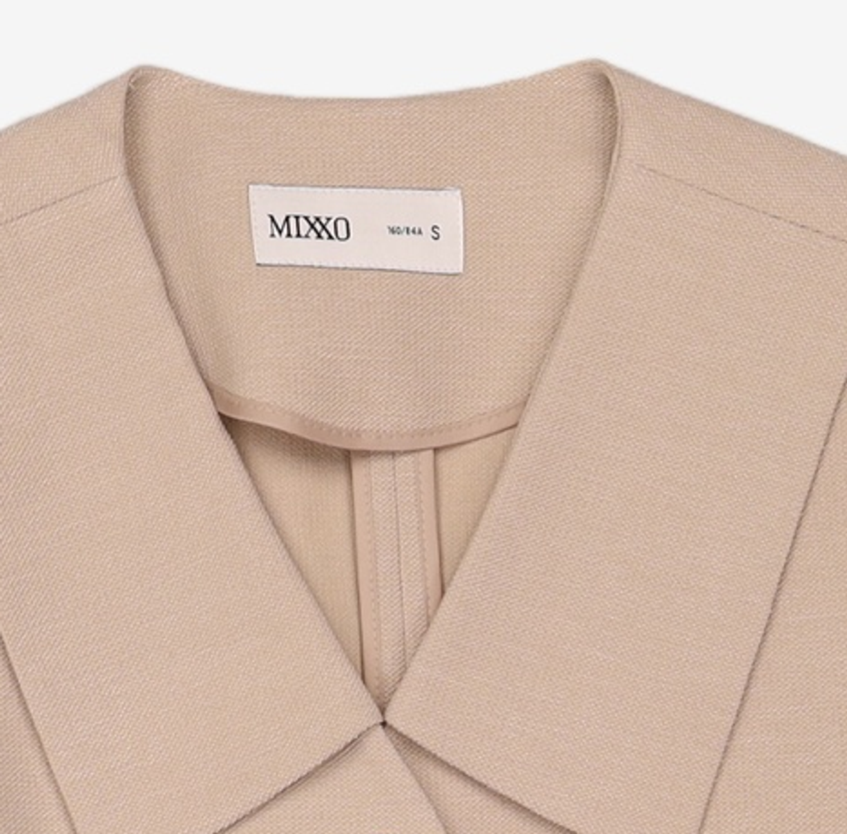 미쏘(MIXXO) 빅카라 숏 자켓 MIWJKC921G S