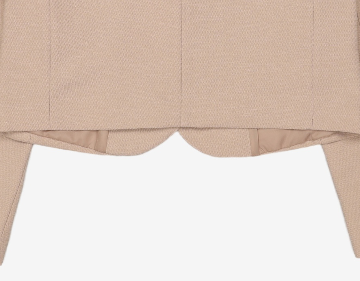미쏘(MIXXO) 빅카라 숏 자켓 MIWJKC921G S