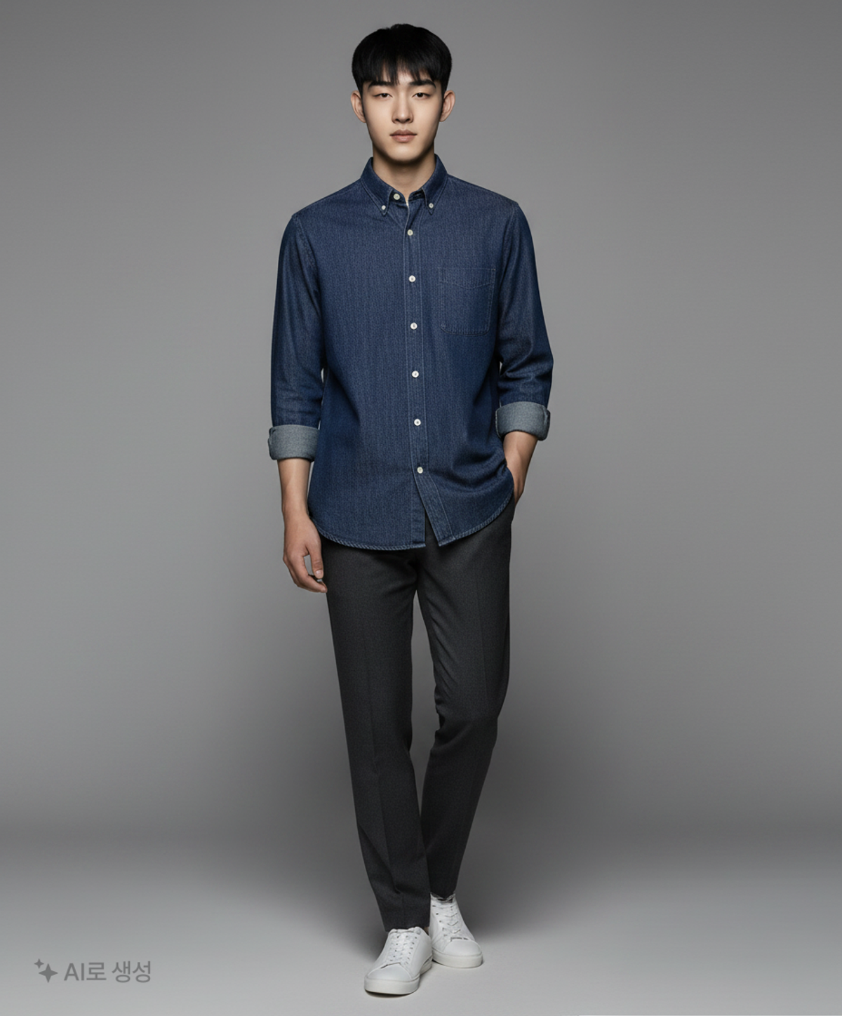 유니클로(UNIQLO) 캐주얼 셔츠 L