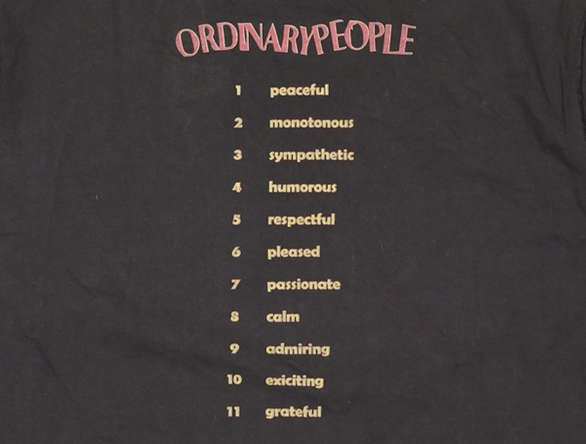 오디너리피플(ORDINARY PEOPLE) 긴소매 티셔츠 L