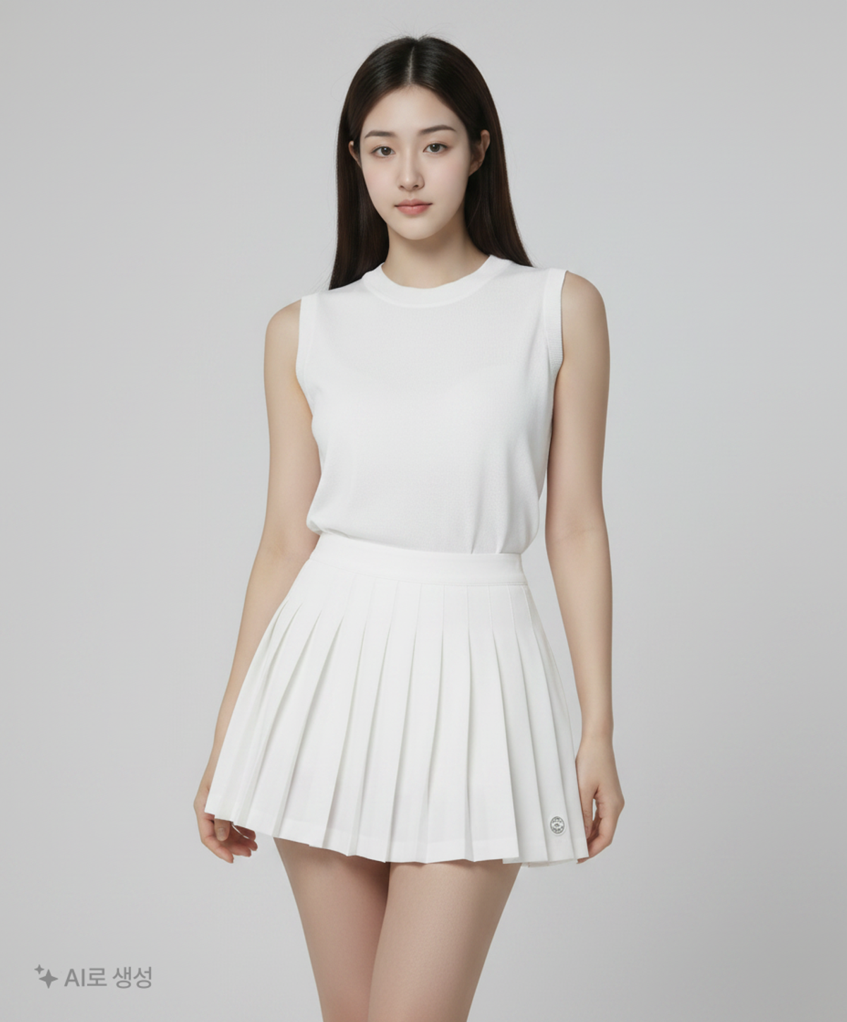 럭키 데 스포츠(LUCKY des SPORTS) 미니스커트 38