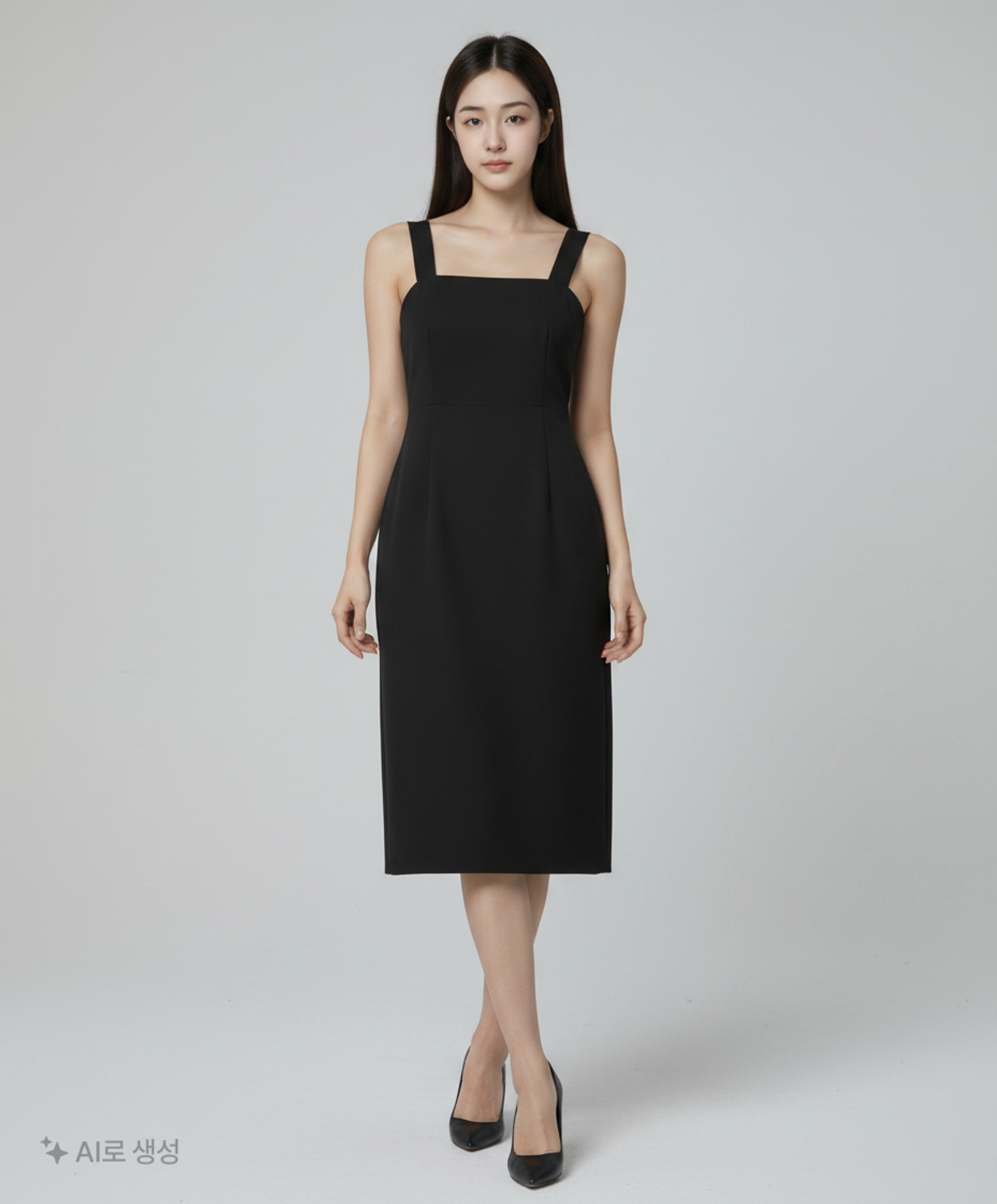 미쏘(MIXXO) 스퀘어넥 레이어드 원피스(OWB911B RE) MIWOWBT1QB L