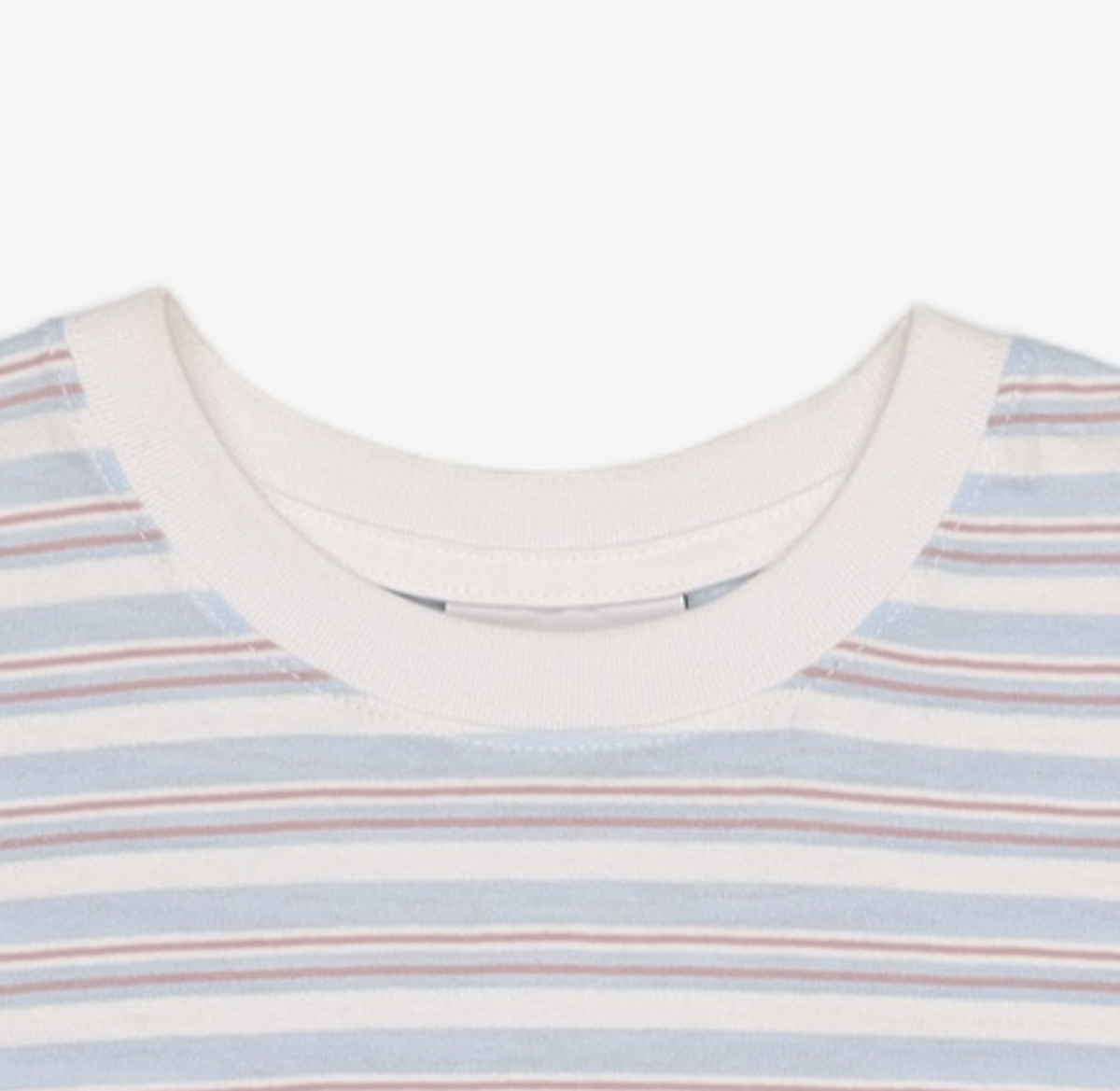 디스이즈네버댓(THISISNEVERTHAT) Striped W Tee Light Blue M