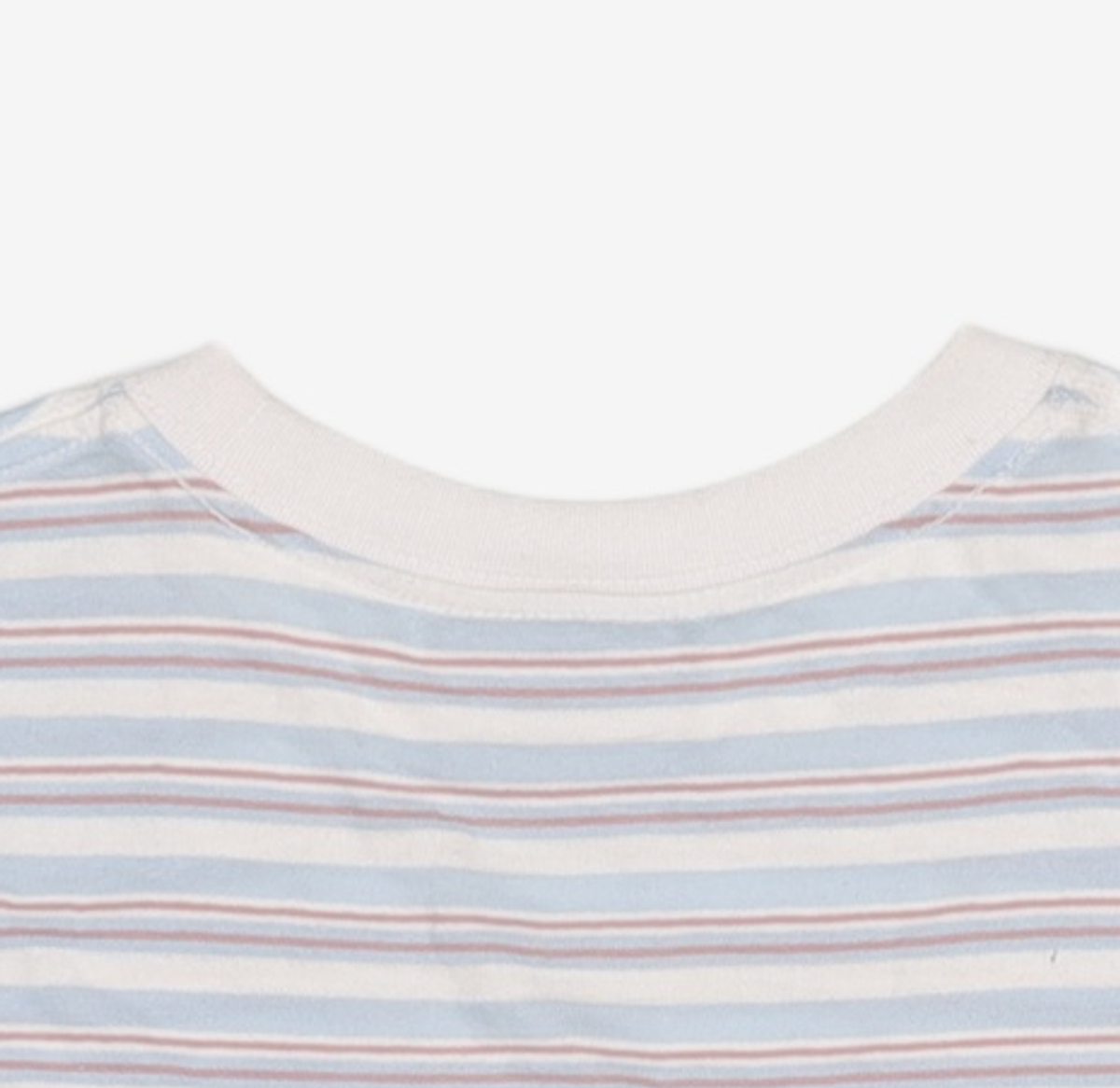 디스이즈네버댓(THISISNEVERTHAT) Striped W Tee Light Blue M
