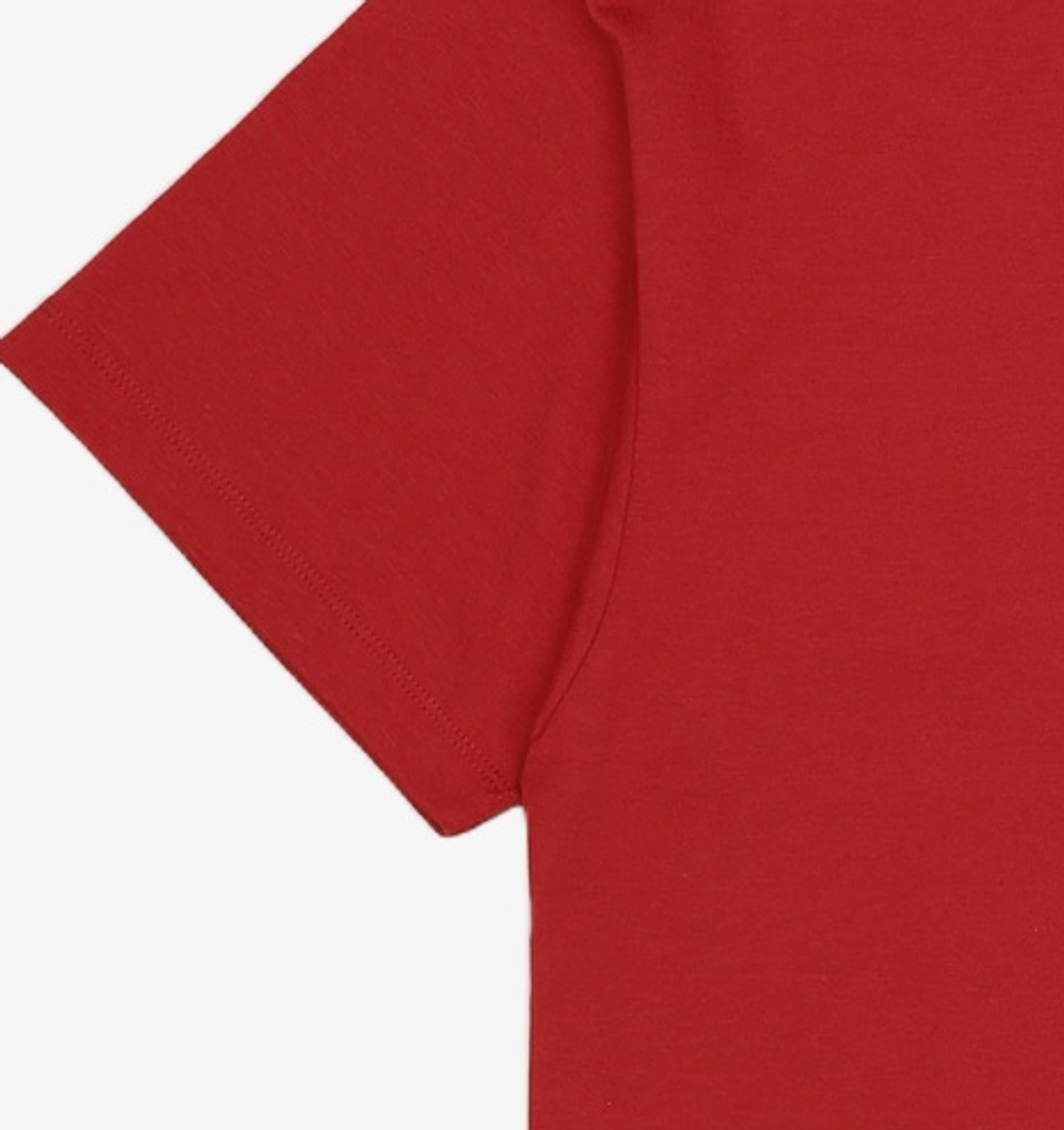 메종미네드(MAISON MINED) BACK LOGO HALF T RED M