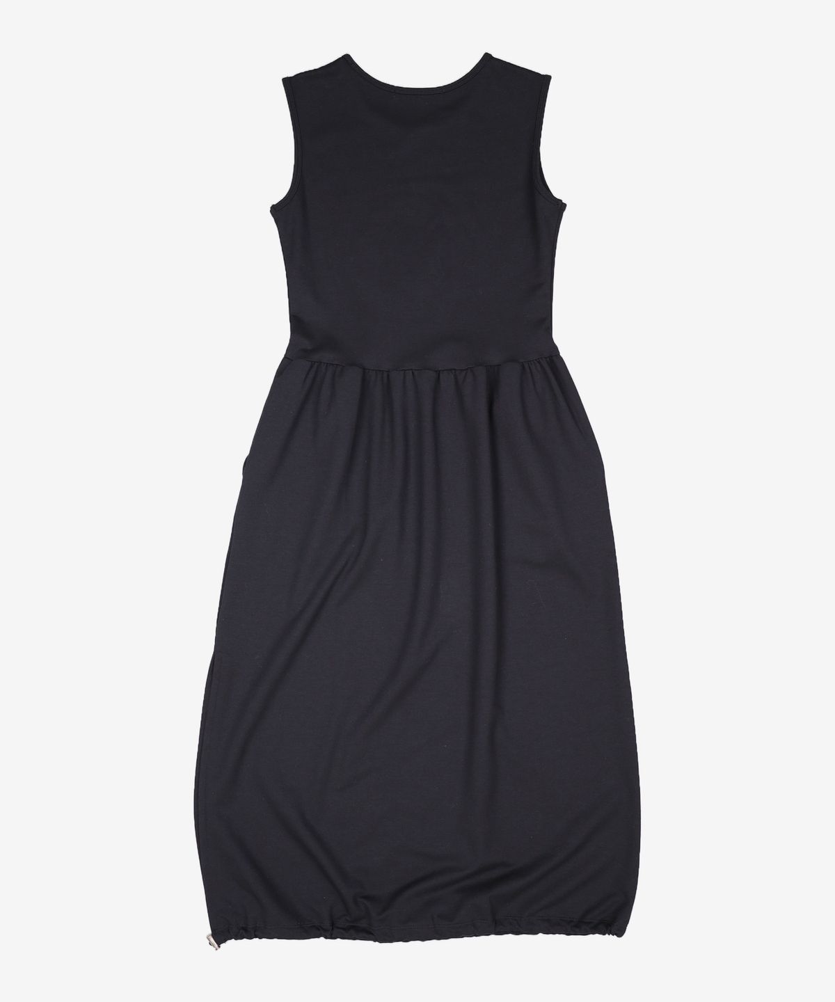 쓰리투에이티(THREE TO EIGHTY) BALLOON JERSEY DRESS (KHAKI) OS