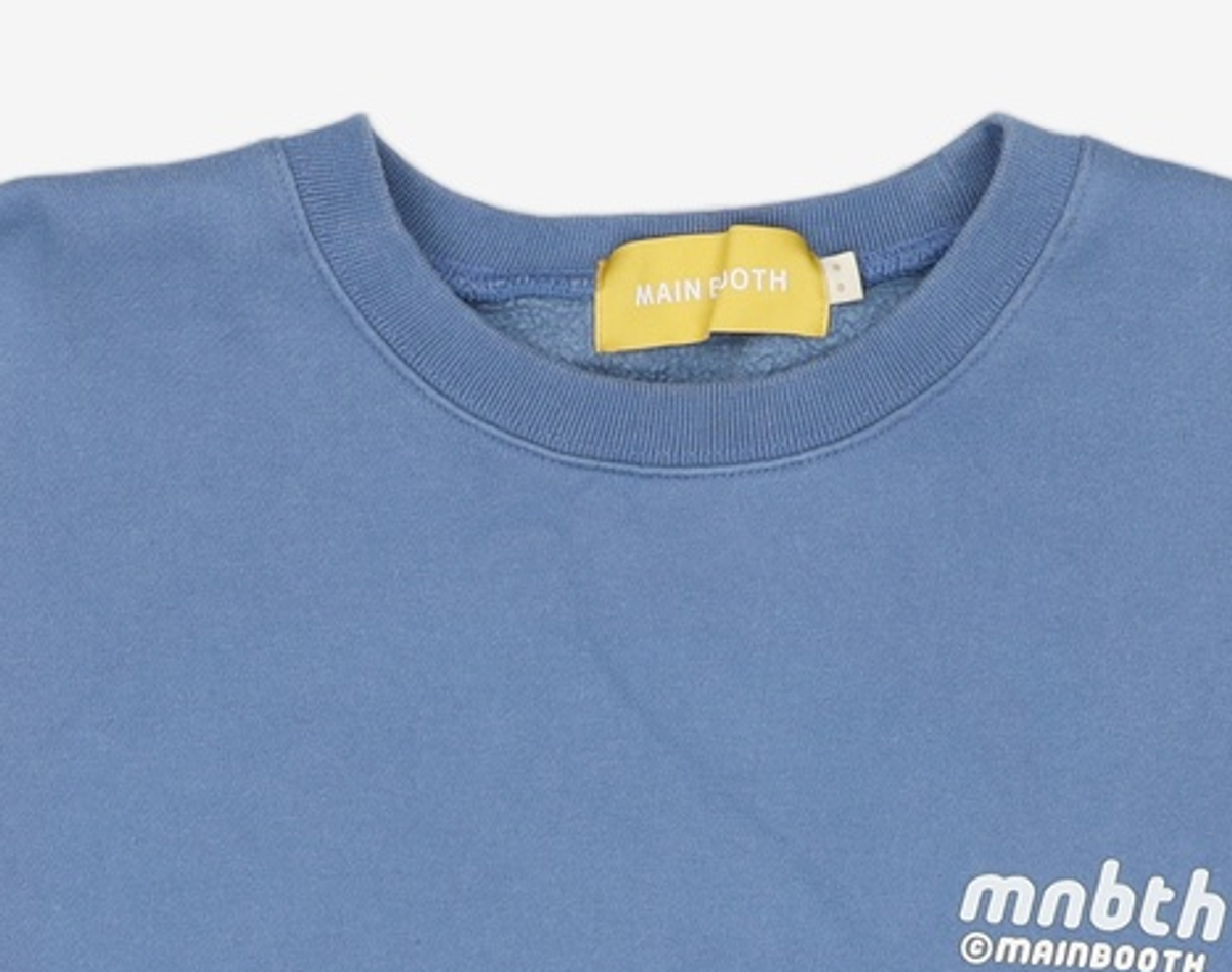 메인부스(MAINBOOTH) MNBTH Sweatshirt(GREEN) M
