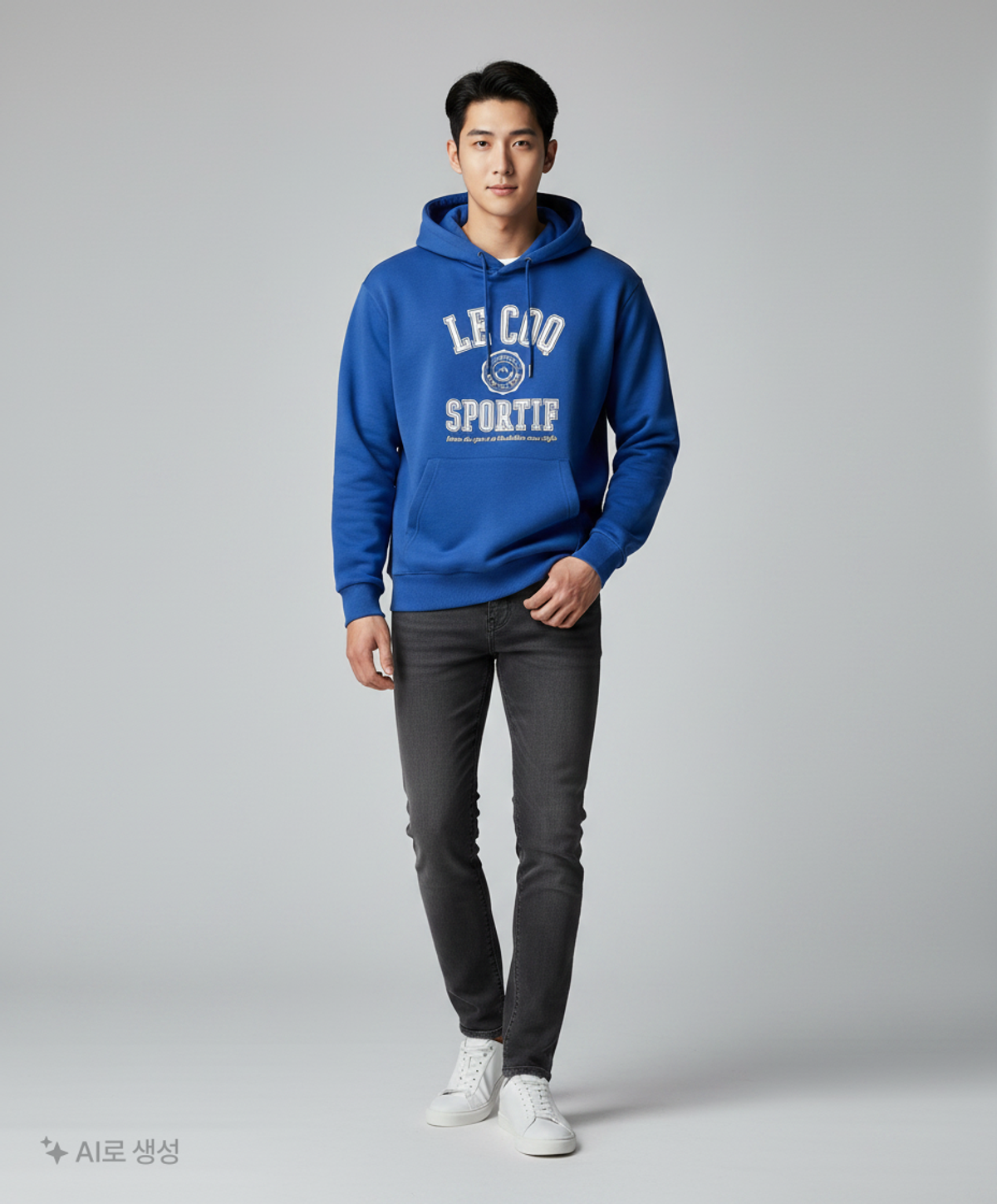 르꼬끄 스포르티브(LE COQ SPORTIF) 후드 티셔츠 95