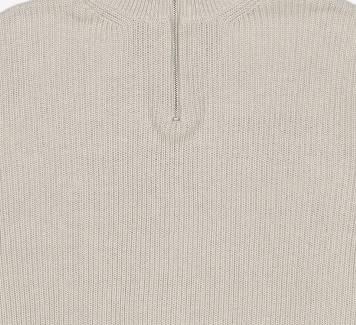 키뮤어(KIIMUIR) [하프집업 OR 풀집업] 워셔블 하찌니트_10 COLOR XL