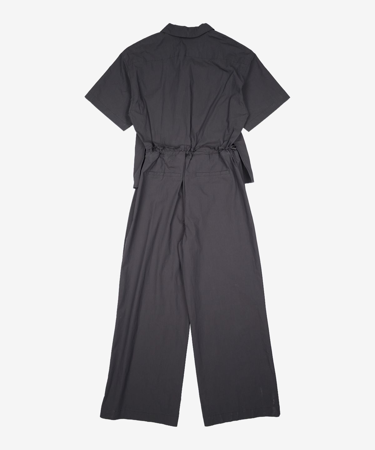 르(LE) two-way open collared jumpsuit (black) FREE